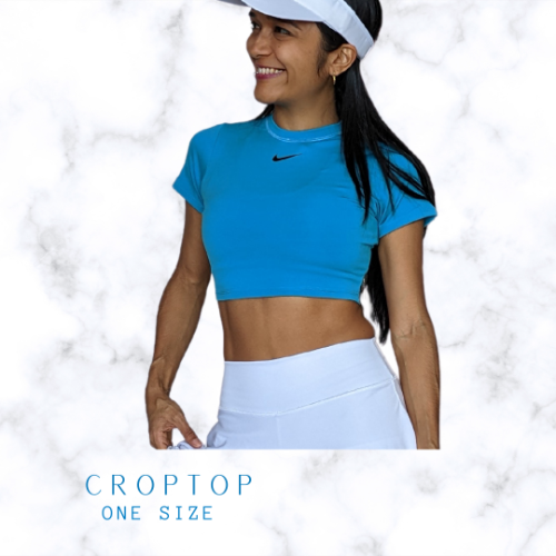 Imagen 1 de CROP TOP AZUL COBALTO