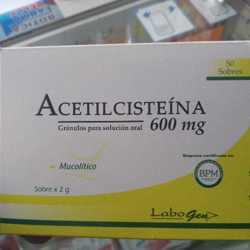 Imagen 1 de Acetilcisteina 600mg
