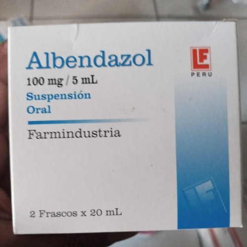 Imagen 1 de Albendazol Jarabe 100mg/5ml 
