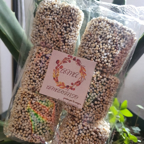 Imagen 1 de Bombones con cubierta de chocolate y amaranto 