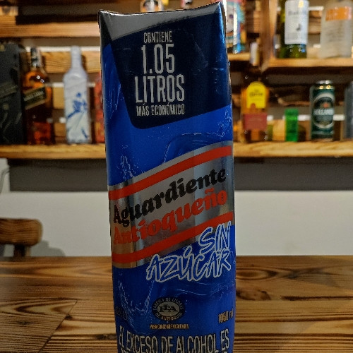Imagen 1 de Aguardiente Antioqueño azul litro