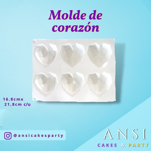 Imagen 1 de Molde de corazones 