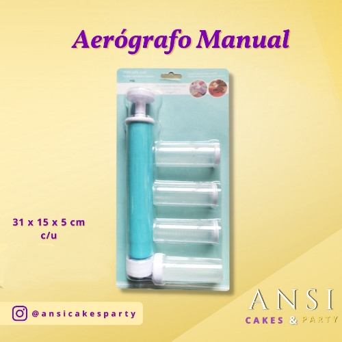 Imagen 1 de Aerógrafo Manual. Color Azul 