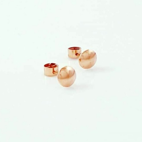 Imagen 1 de Arete oro 18k - Lenteja (chico)