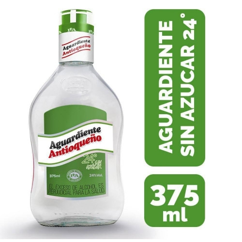 Imagen 1 de Aguardiente Antioqueño Verde 24°