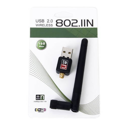 Imagen 1 de Adaptador WiFI USB Antena H-YS-01-027