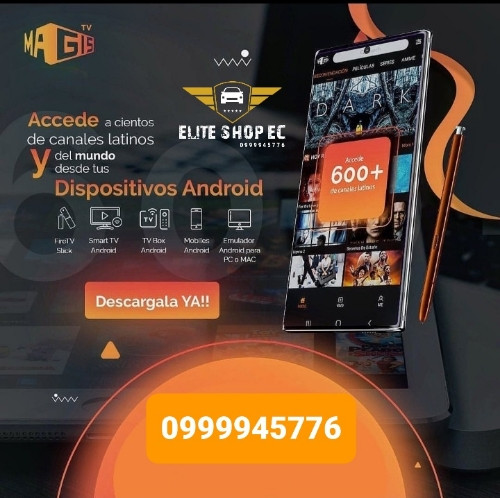 Imagen 1 de A) Canales IPTV MagisTV 