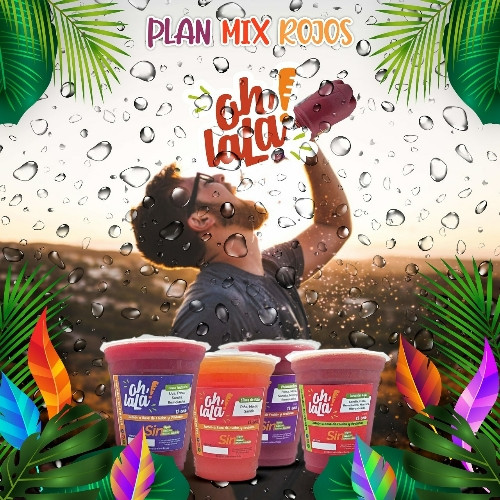 Imagen 1 de Plan Mix Rojo *10 Vasos