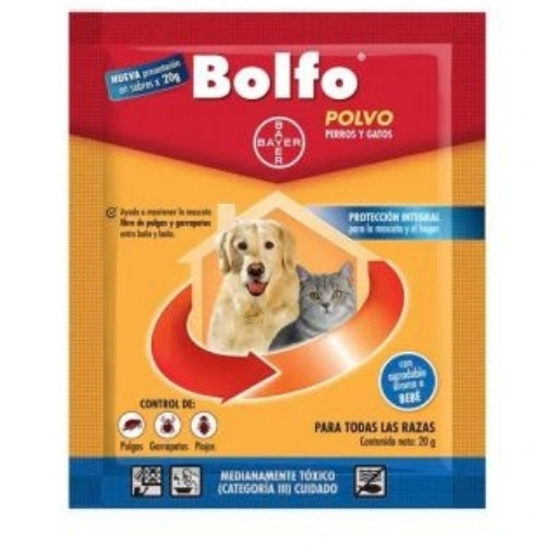 Imagen 1 de Baño Seco Bolfo Sobre 20g