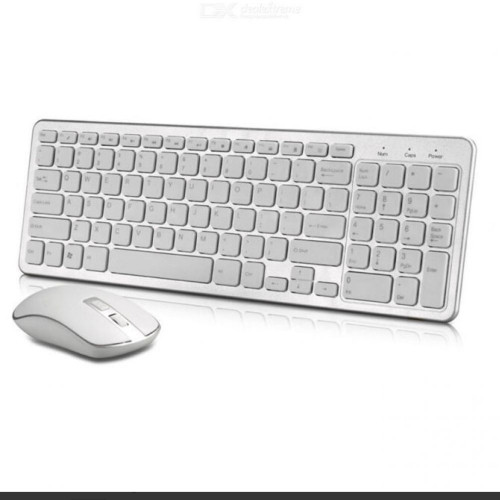 Imagen 1 de Teclado y mouse GKM520 Inalambrico