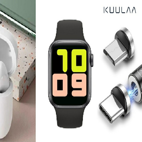 Imagen 1 de Combo#1: Inpods13/ Smartwatch t500/ Cable USB 3en1