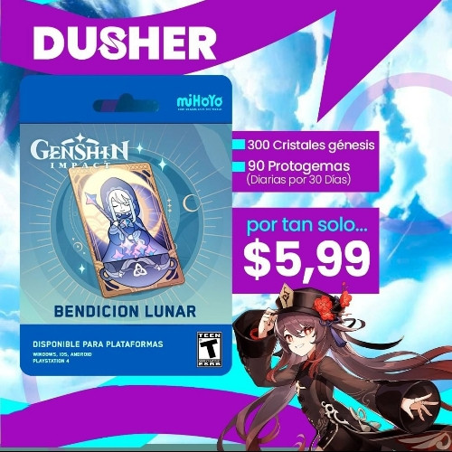 Imagen 1 de Bendición Lunar (Genshin Impact)