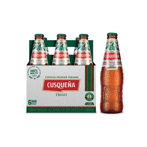 Imagen 1 de CERVEZA CUSQUEÑA TRIGO 310ML X 6 UND