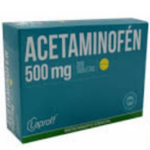 Imagen 1 de Acetaminofen 500mg x300