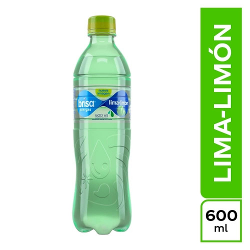 Imagen 1 de Agua Brisa Lima-Limon con Gas 600 Ml