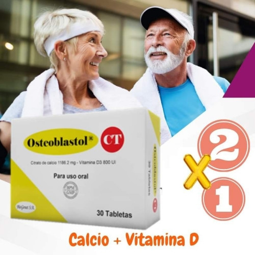 Imagen 1 de Osteoblastol  Tab x30 2x1