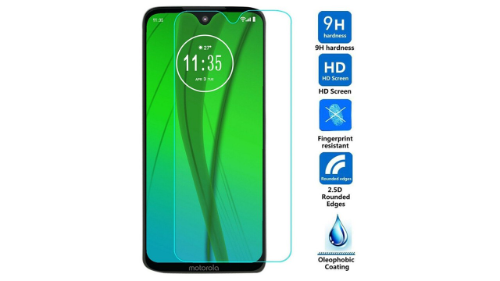 Imagen 1 de CRISTAL TEMPLADO 9H MOTO G7 PLUS