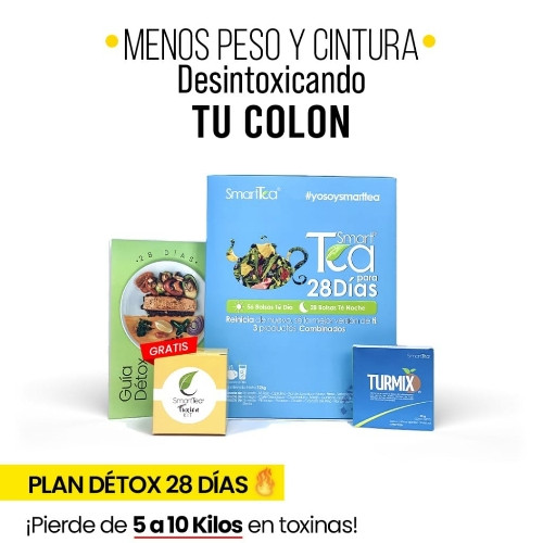 Imagen 1 de Kit Smart tea Detox 28 Dias 