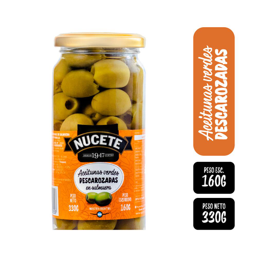 Imagen 1 de Aceitunas verdes Nucete descarozadas