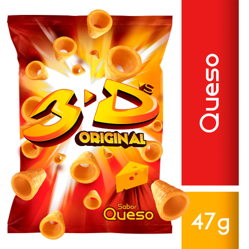 Imagen 1 de 3D Original Queso 47g