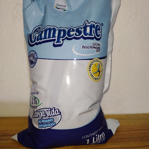 Imagen 1 de Leche Campestre descremada 1lt 