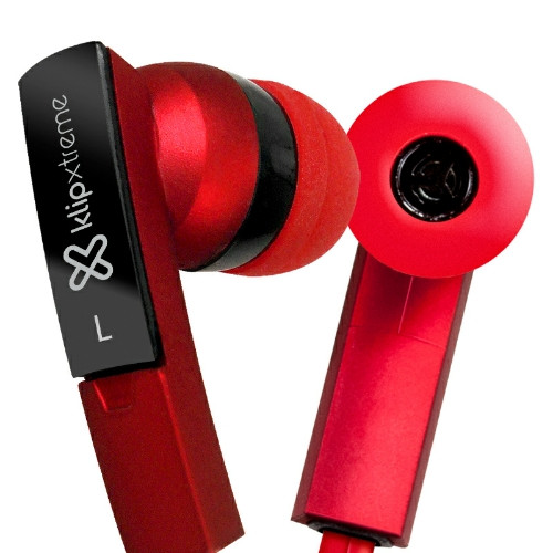 Imagen 1 de AUDÍFONO KLEP XTREME CON MICRÓFONO  KHS-220 COLOR ROJO 