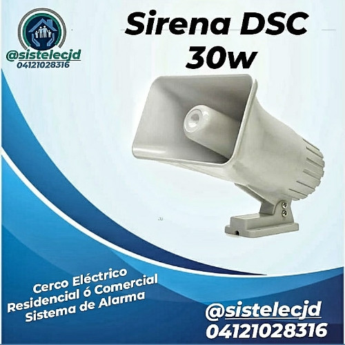 Imagen 1 de Sirena DCS de 30w 
