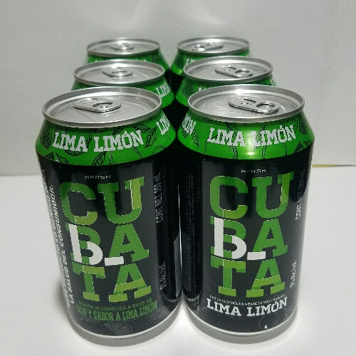 Imagen 1 de Cubata En Lata 350 ML Sabor Lima Limon, 6  Unidades