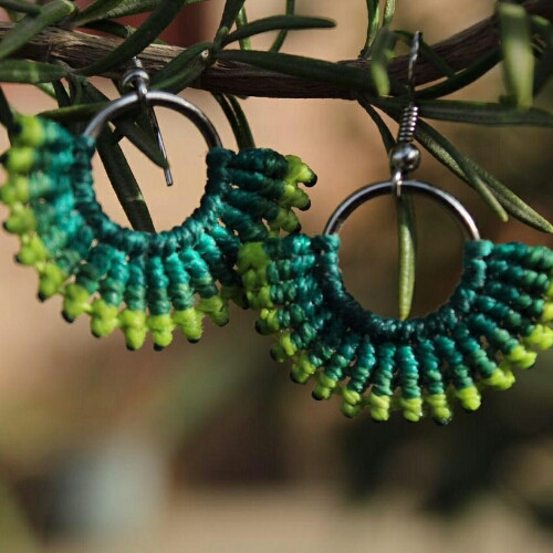 Imagen 1 de Aros abanico