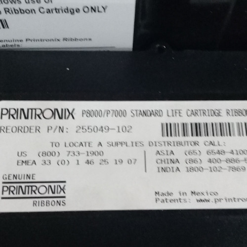 Imagen 1 de Cartuchos Impresora P8000 Printronix