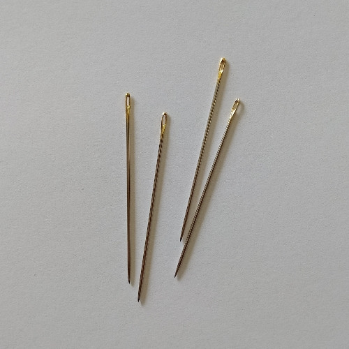 Imagen 1 de Aguja para coser a mano ojo dorado No.1
