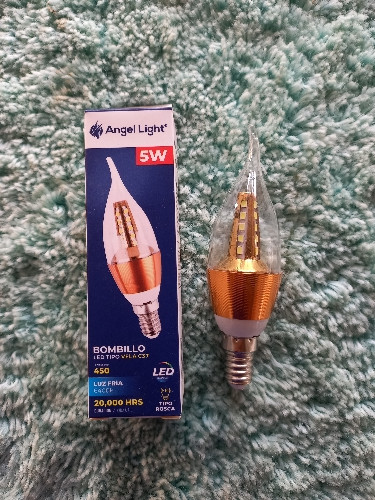 Imagen 1 de Angel ligth 5W tipo vela Luz fria