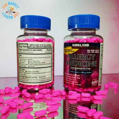 Imagen 1 de Antialergico Difenhidramina 600 Tabletas Kirkland Sig