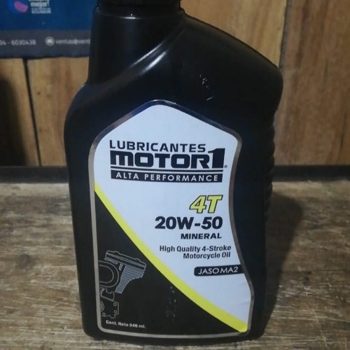 Imagen 1 de ACEITE MOTOR1 20W50 MINERAL