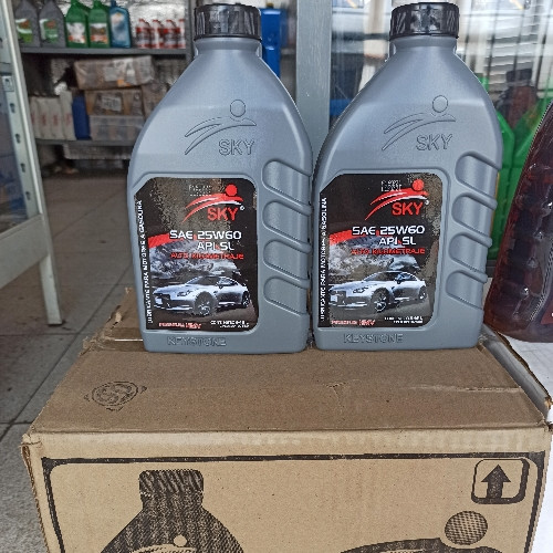 Imagen 1 de Aceite  mineral sky 25w60 alto kilometraje