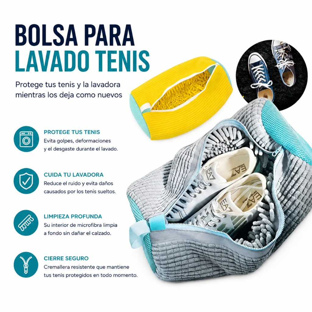 Imagen 1 de Bolsa para Lavar Zapatos