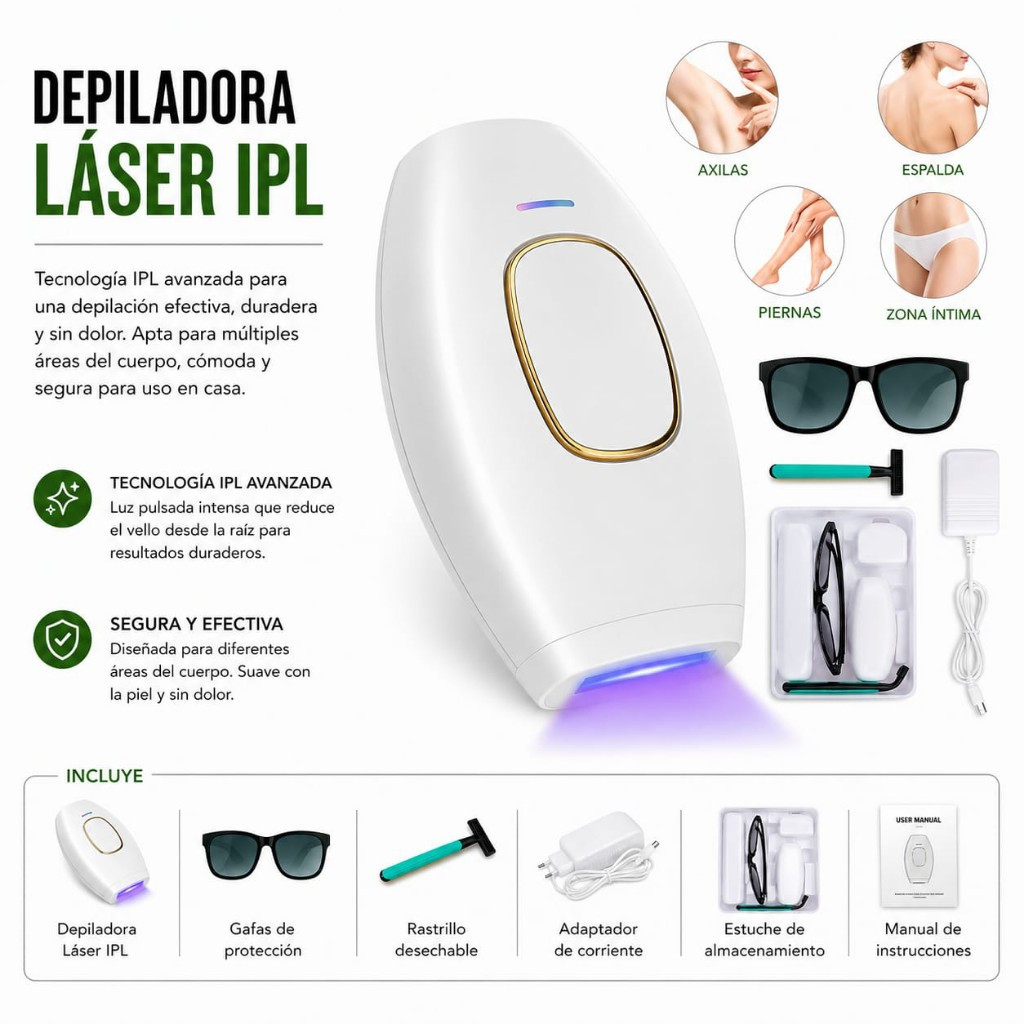 Imagen 1 de Depiladora laser IPL