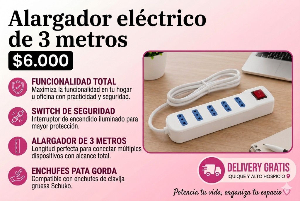 Imagen 1 de Alargador 3 mestrosv