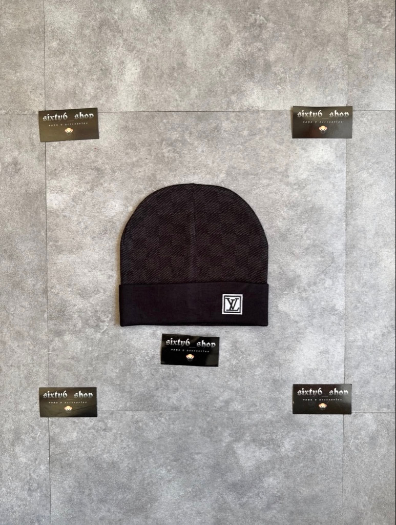 Imagen 1 de Gorro Louis Vuitton negro