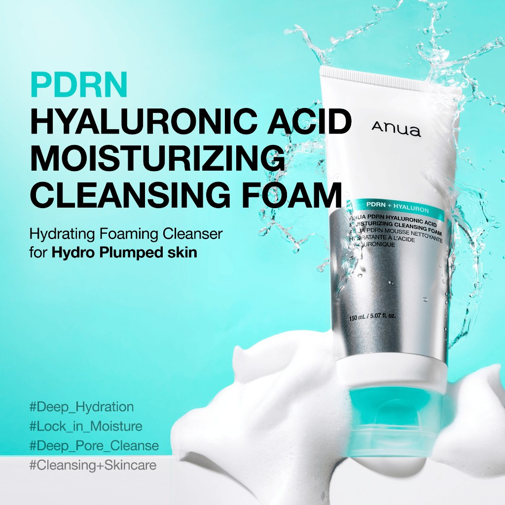 Imagen 1 de ANUA - PDRN Hyaluronic Acid Moisturizing Cleansing Foam