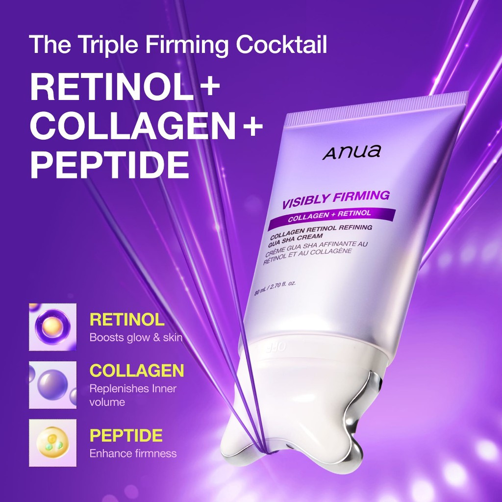 Imagen 1 de ANUA - Collagen Retinol Refining Gua Sha Cream