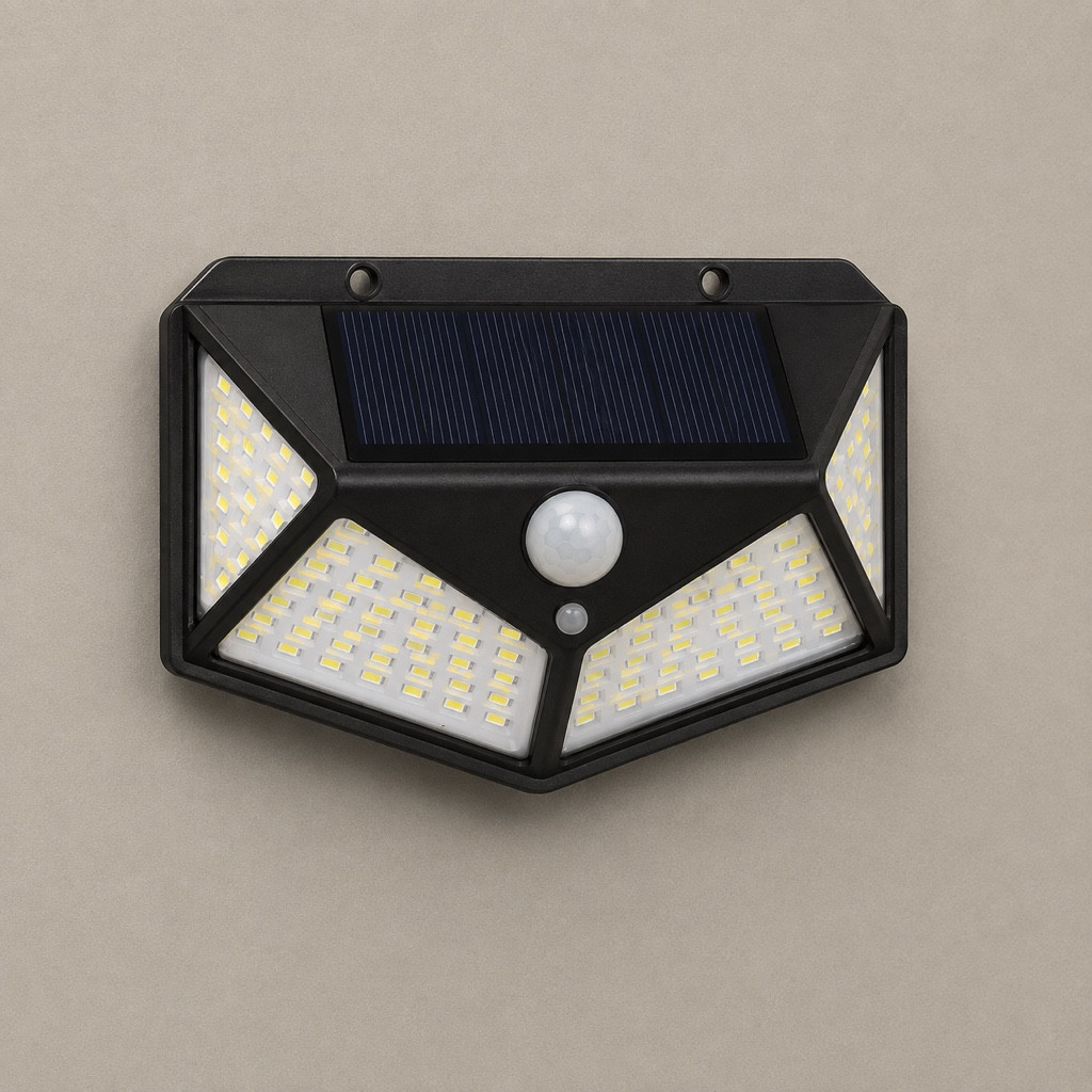 Imagen 1 de Aplique solar LED Hexa 20W con sensor