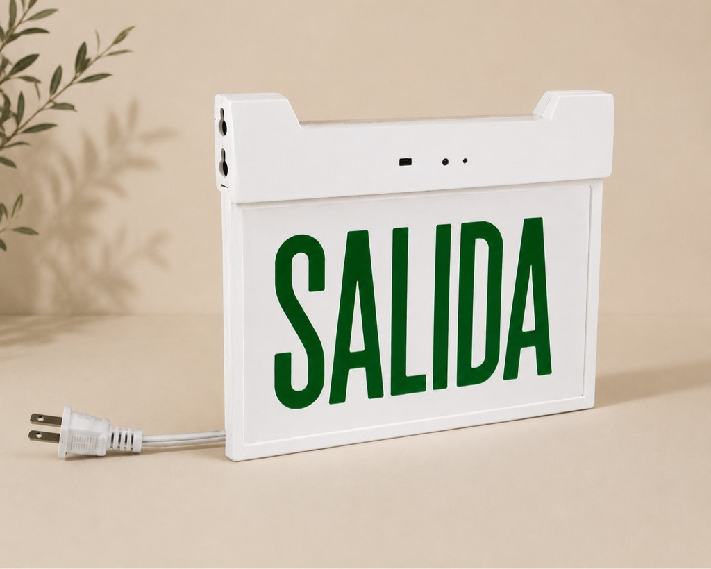 Imagen 1 de Aviso de salida LED de emergencia 2W EMG04