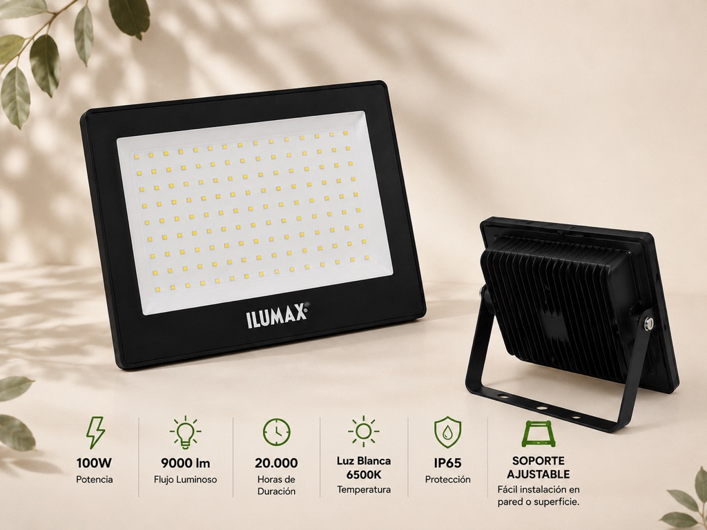 Imagen 1 de Reflector LED 100W luz blanca