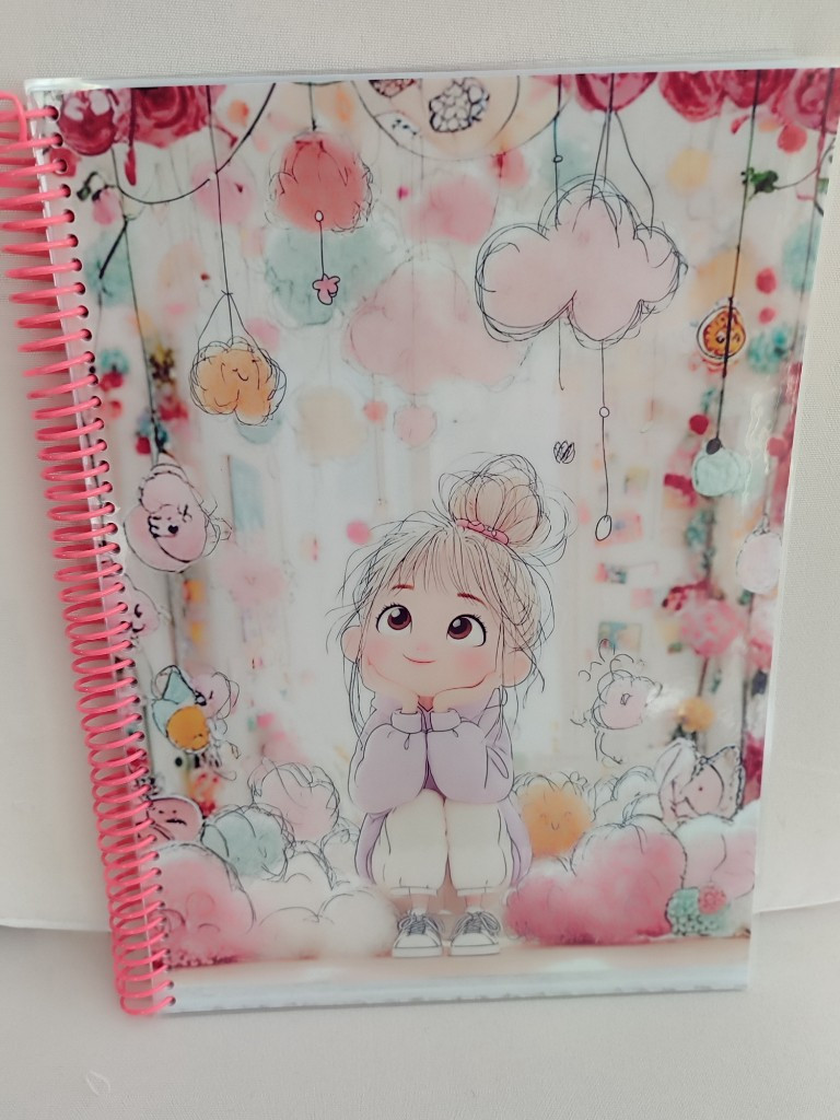 Imagen 1 de CUADERNO A4 BOHO HOJAS CUADRICULADAS, RAYADAS O LISAS