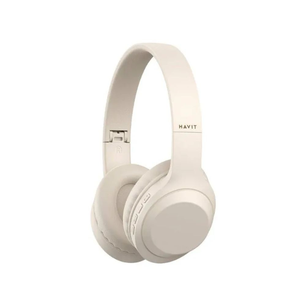 Imagen 1 de AUDIFONO DE DIADEMA HAVIT H628BT BEIGE