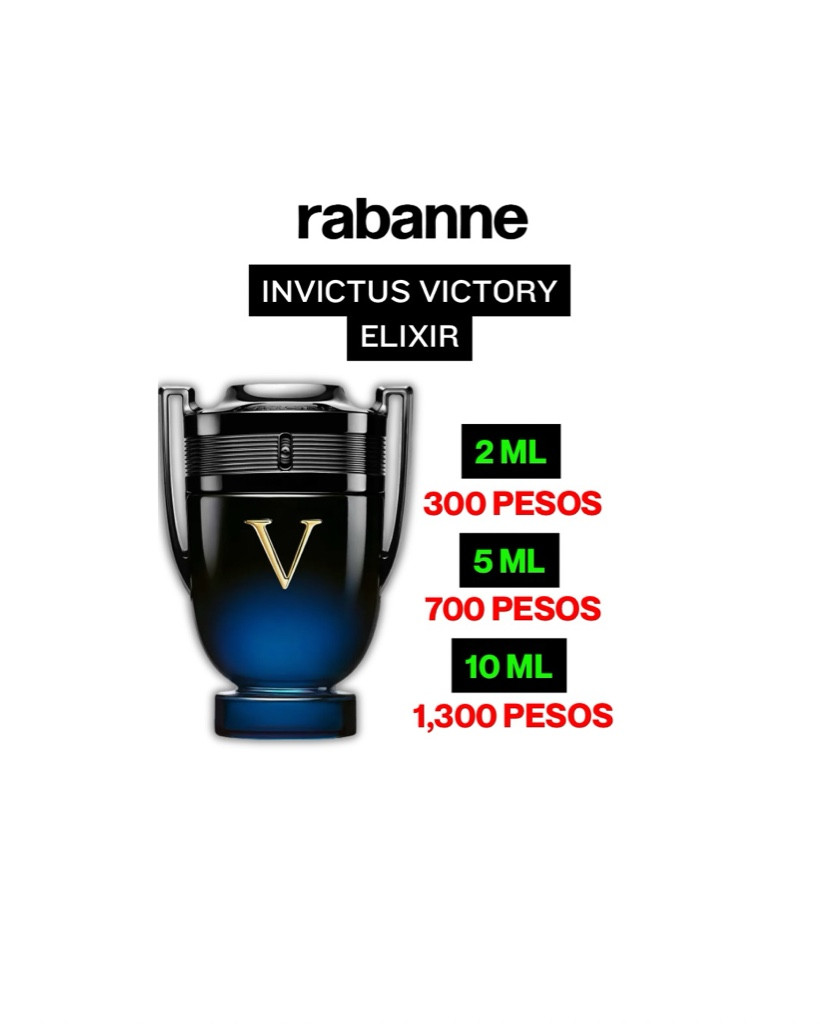 Imagen 1 de Invictus Victory Elixir Rabanne