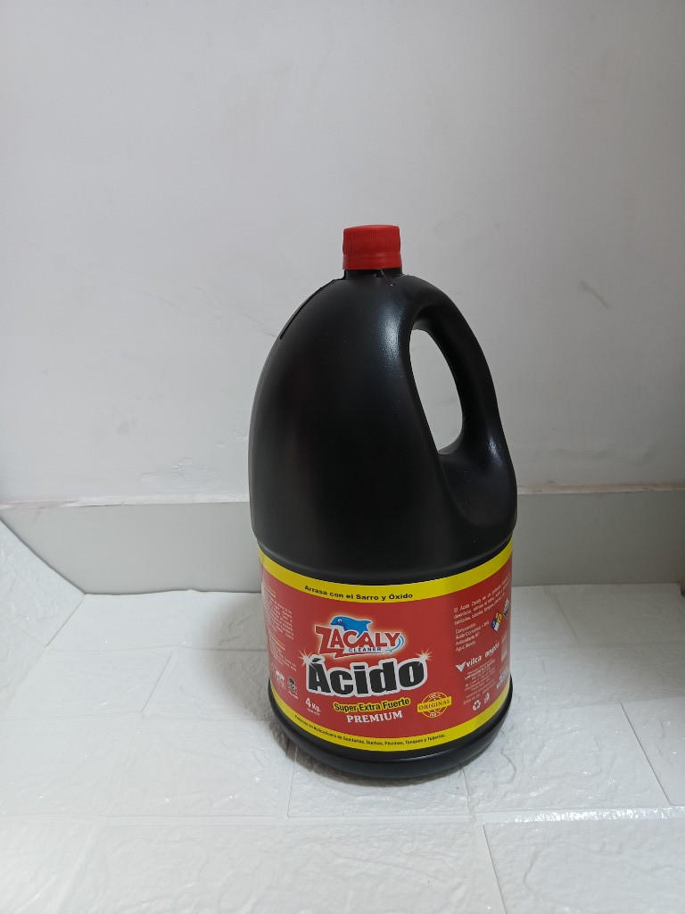 Imagen 1 de ACIDO EXTRA FUERTE PREMIUN 4LT. - ZACALY