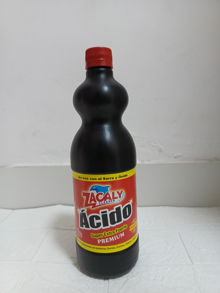 Imagen 1 de ACIDO EXTRA FUERTE PREMIUN 1LT.  - ZACALY