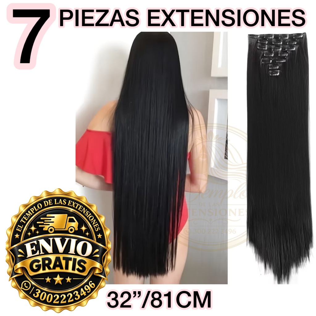 Imagen 1 de 7 piezas extensiones 32”